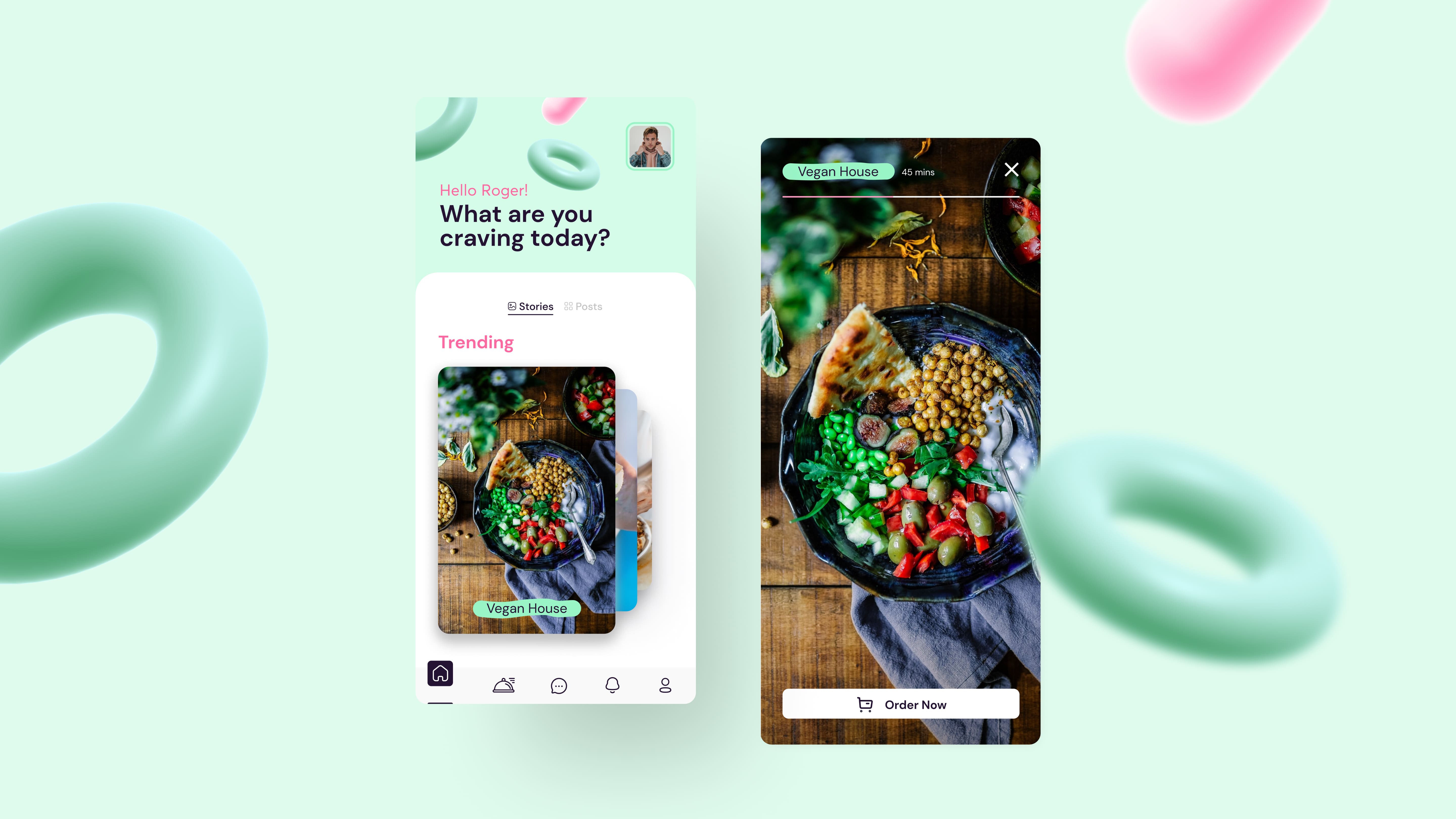 Home screen