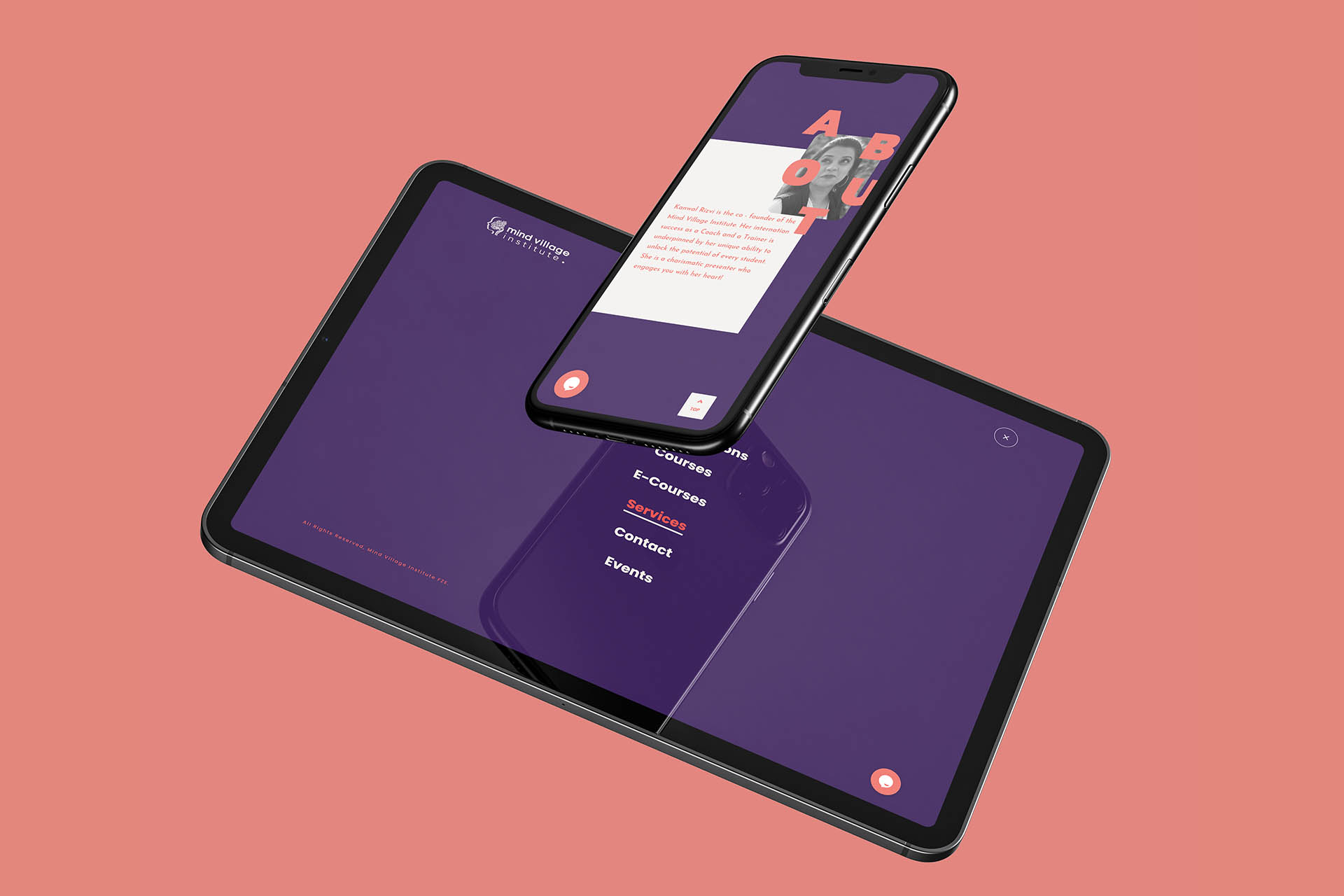 Website mockup